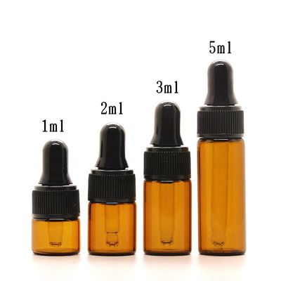 زجاجات قطارة زجاجية ذات طرف متقارب 15 مل