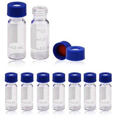 ختم آمن من مادة البولي بروبيلين برغي ABS 9mm Vial Septa