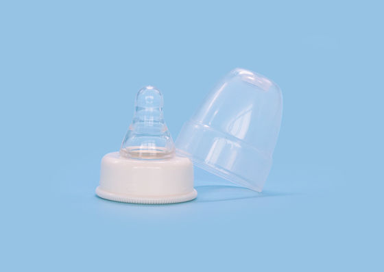 زجاجة رضاعة زجاجية من مادة Bpa خالية من السيليكون