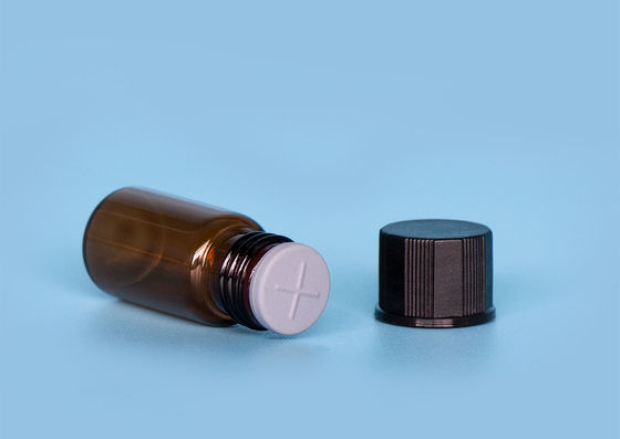 الطب السائل البني 50ml Depyrogenated حقن قارورة زجاجية