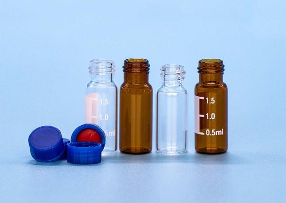 قنينة زجاجية بسعة 2 مل من ISO للنقل اللوني