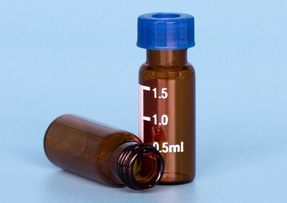 قنينة زجاجية بسعة 2 مل من ISO للنقل اللوني