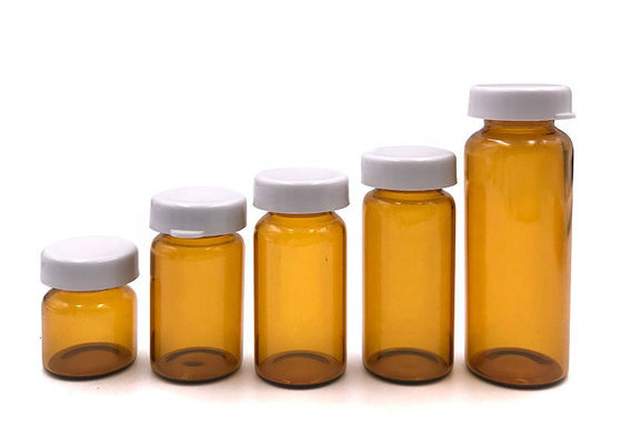 Slim 24x45mm Medicine Antibiotics YBB 10ml Glass Bottle